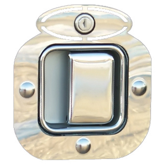 Door Latch And  Key Hole Trim For Peterbilt 330, 335, 359, 362, 375, 377, 378, 379