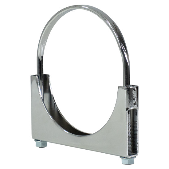 5 Inch Chrome Flat U-Bolt Saddle Clamp