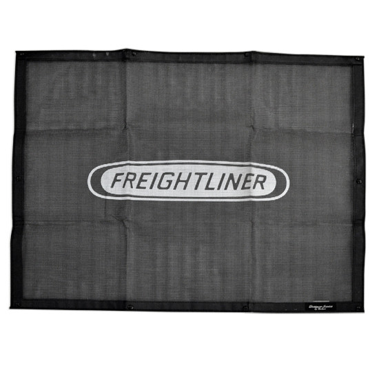 Black Designer Bug Screen For Freightliner FLC112, FLC120 1994-2001
