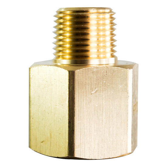 Brass Hose Fpt To Mpt Adapter- 1/2 X 3/8 Inch