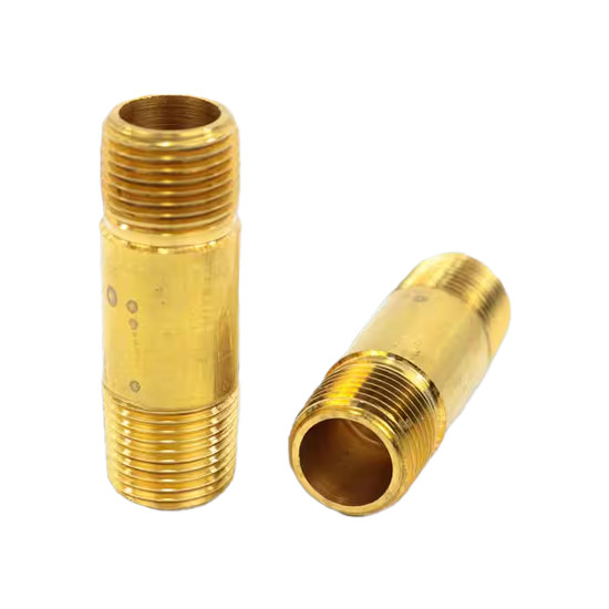 Brass Long Nipple 3/8 X 2 Inch