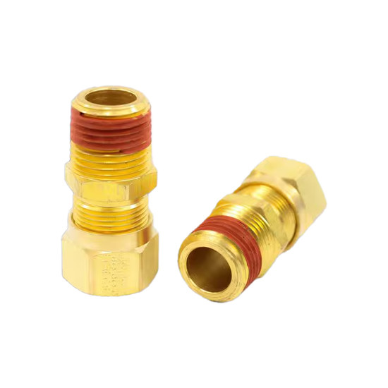 5/8 X 1/2 Inch Brass Straight Male Connector Brass Fitting