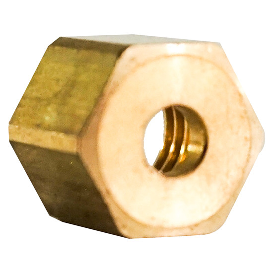 Brass Split Ferrule Transmission Nut 1/8 Inch