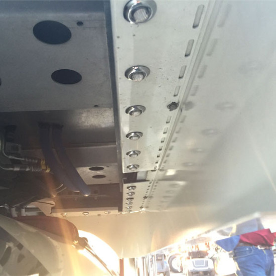 Glow Kit Frame Mounting Brackets For 36 Rnd 3/4 Inch Lights For 63 &  70 Inch Peterbilt  Sleeper  378, 379, 389