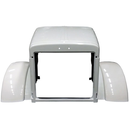 Jones Performance 68 Inch Fiberglass Hood For Peterbilt 379 127 BBC