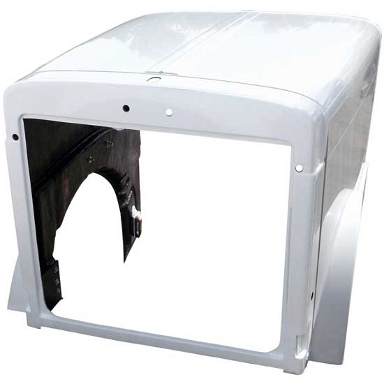 Jones Performance Fiberglass Hood Center Section Replaces OE Numbers 13-03553 L29-6062 For Peterbilt 379 127 BBC Extended Hood