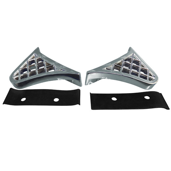 Chrome Plated Aluminum Fender Steps For Peterbilt Rear
