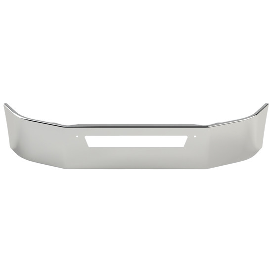 16 Inch Chrome SBA Bumper With Tow Holes For Kenworth T270 & T370