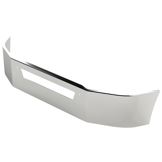 16 Inch Chrome SBA Bumper With Tow Holes For Kenworth T270 & T370