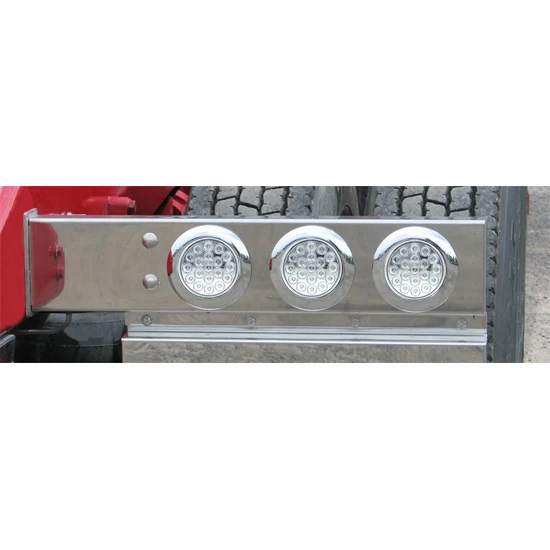 30 Inch Mud Flap Hangers With LEDs – 2.5 Inch Bolt Spacing