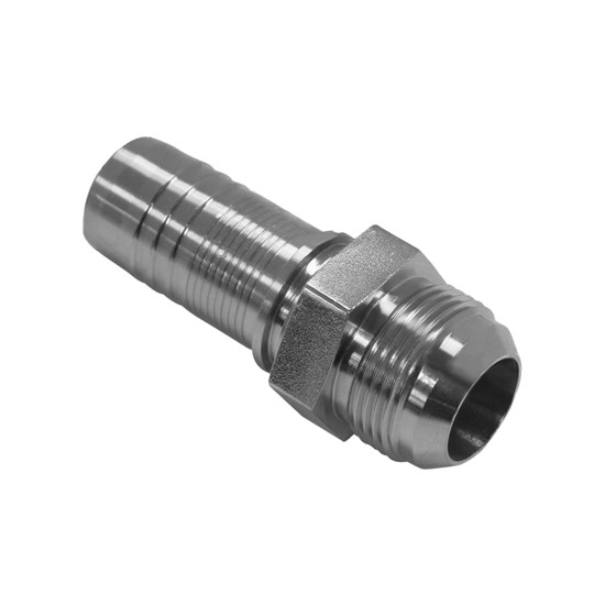 Uni-Crimp Hose Fitting JIC 37 Male 1 ID X 1-5/16 Inch - 12 X 3.45 Inch