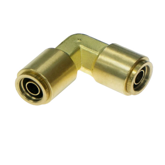 3/8 Inch Brass PLC Union Elbow