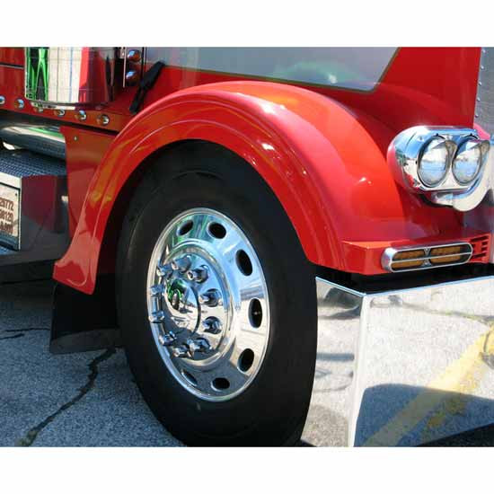 Old School Front Fender - Passenger Side For Peterbilt 379