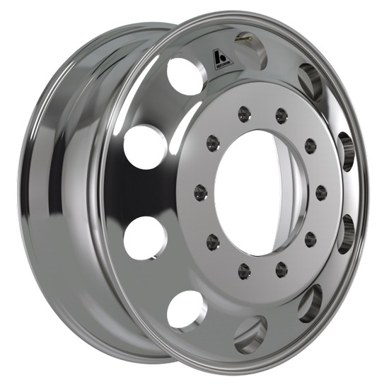 Accuride 24.5 Inch Aluminum Hub Pilot Wheel, 10 Hole