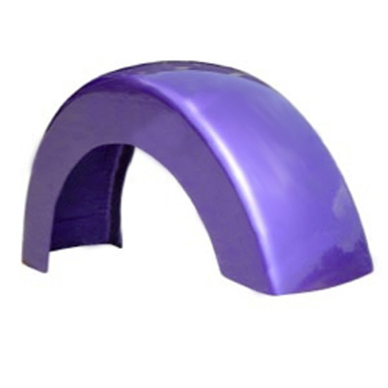 CSM Paintable Fiberglass Front Fender, 8 Inch Side For Peterbilt 379