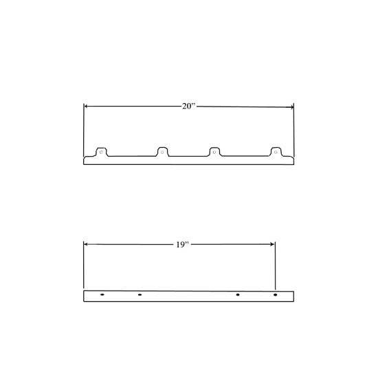Refrigerator Mounting Kit For Peterbilt 579