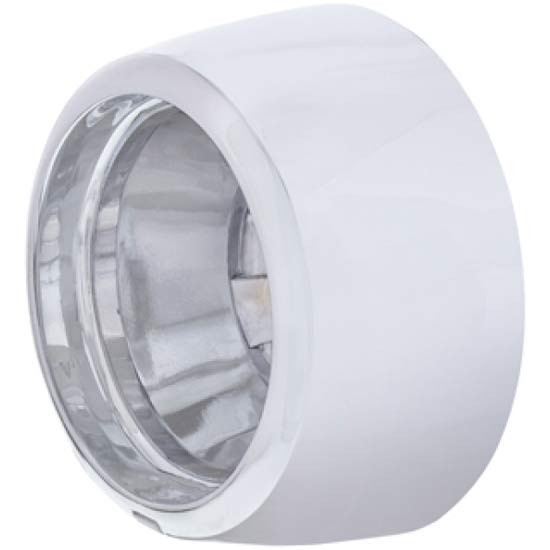 AC-Heater Control Knob 2-1/16 Inch Diameter Chrome Plated Plastic For Peterbilt 567, 579 & 587