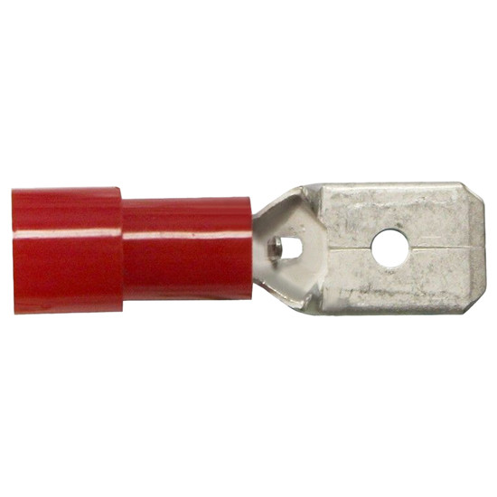 22-16 Gauge Male Quick Connectors Red Replaces 832224, 422458