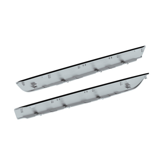 Chrome Door Grab Handle Covers For Freightliner Cascadia 2018 - 2023
