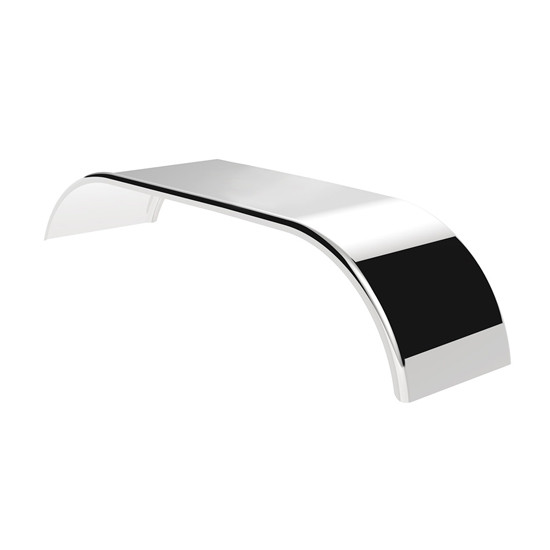 120 Inch Stainless Steel Smooth Full Fender With Rolled Edge 16 Gauge