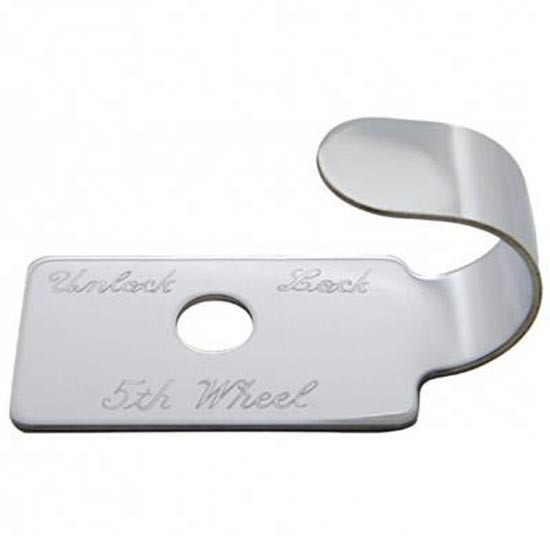 Stainless Steel Fifth Wheel Switch Guard W/Out Holding Nut For Peterbilt 330, 357, 375