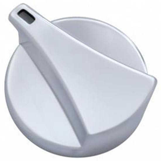 Chrome Plastic Timer Knob- Plain For Peterbilt