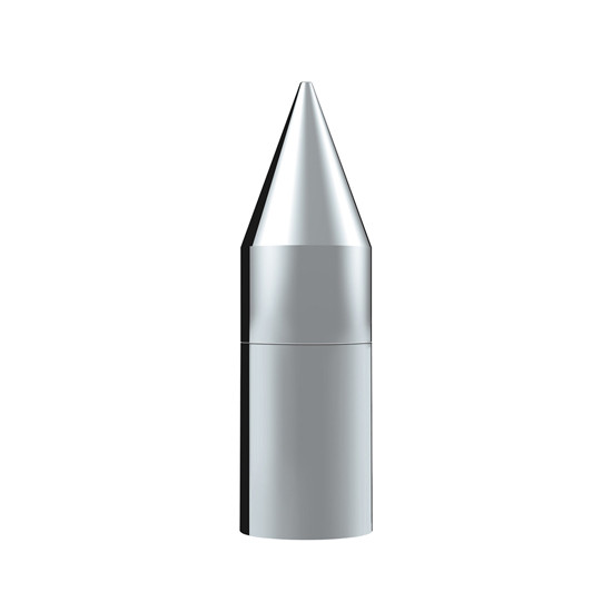 33mm X 7-1/8 Inch Chrome Plastic Tall Spike Nut Cover