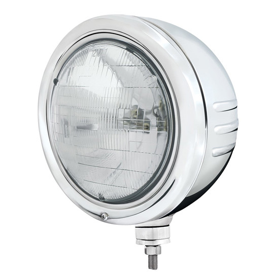 SS Classic Embossed Stripe H6024 Halogen Headlight