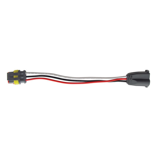 3-Pin to 3-Prong Light Adapter With 6 Inch Pigtail - 10 Pack