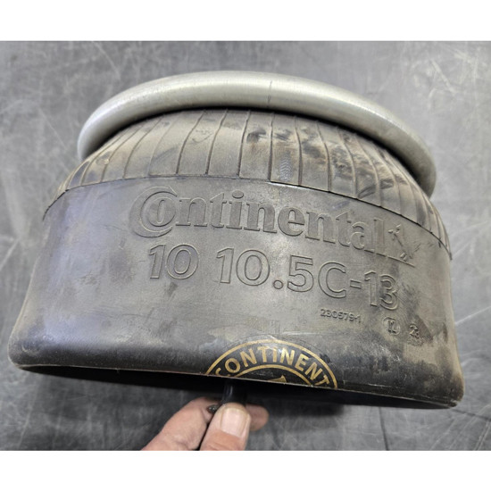 BLEMISHED: BESTfit Air Spring Rolling Lobe W/ Plastic Base - W01-358-8709 For Hendrickson Trailer