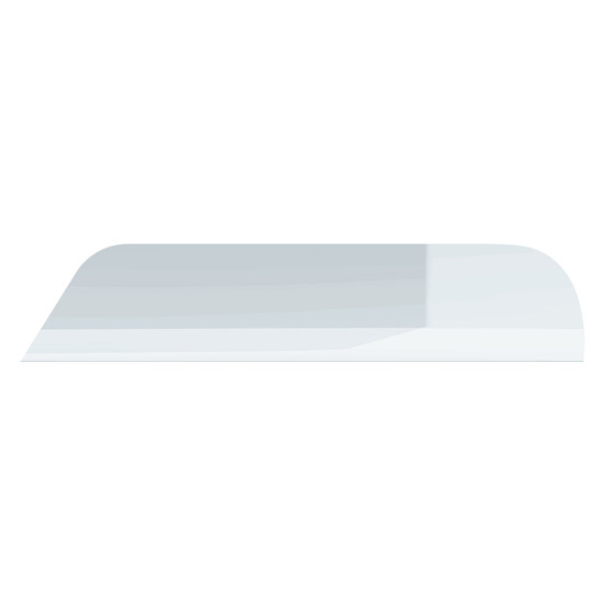6 Inch Stainless Steel Chopped Window Trim Driver & Passenger Sides For Freightliner Cascadia 113, 125