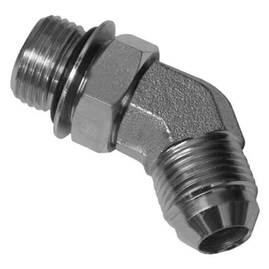 3/4 Inch-16 Inch NPT Steel Adapter JIC Male/O-Ring Boss M 45