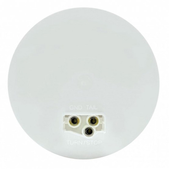 4 Inch Round Backup Light Competition White LED / Clear Lens