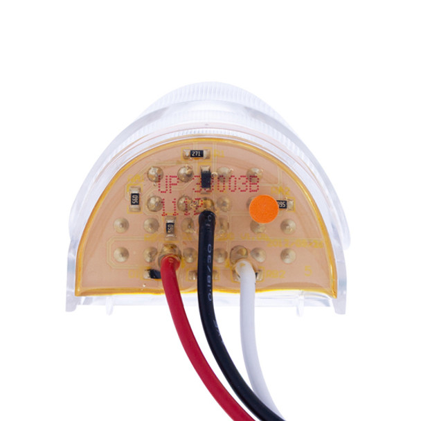 Dual Function Guide 682-C Headlight Turn Signal Light - Amber LED/Clear Lens