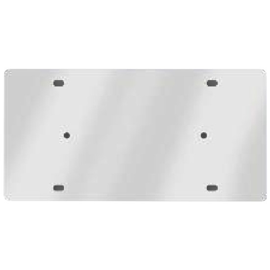 Stainless Steel License Plate Emblem For Peterbilt 387, 587