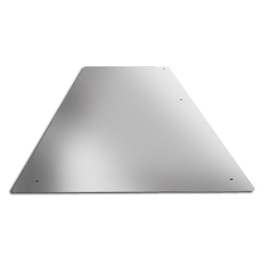 CSM Stainless Steel Battery Box Permit Panel For Peterbilt 379 And 389 Models