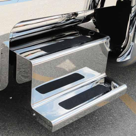 Twelve Ga. Stainless Steel Battery Box Slip Cover - 1 Piece For Peterbilt 379