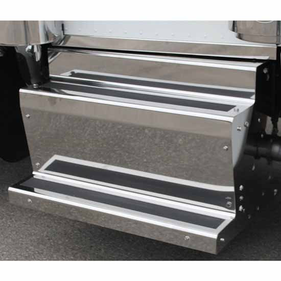 Peterbilt 389 Stainless Steel DPF Filter Cover