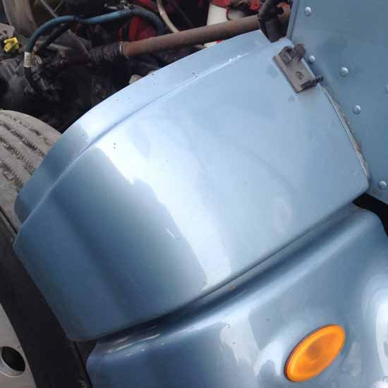 12 Inch Fender Extension Filler - Driver Side For Peterbilt 386