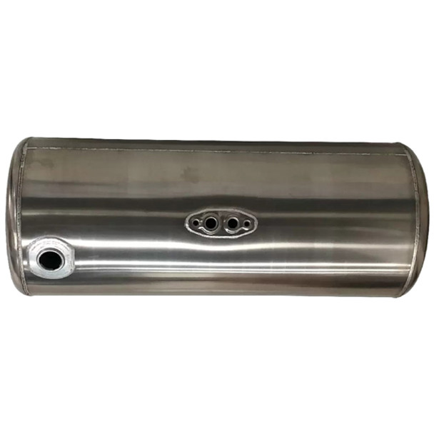 BESTfit 135 Gallon Fuel / Hydraulic Aluminum Split Tank 26 X 66 Inch Passenger Side For Peterbilt