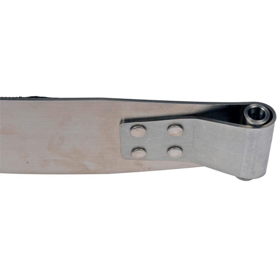 BESTfit 4 Inch Stainless Steel Tank Strap W/ Satin Finish For Peterbilt W/ 26 Inch Diameter Tanks