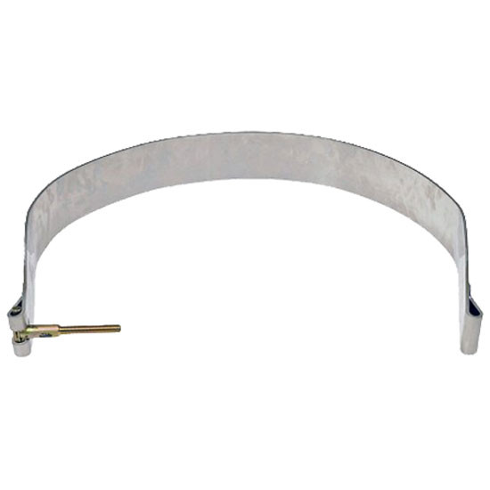 BESTfit 4 Inch Aluminum Fuel Tank Strap Replaces 11-03596 For Peterbilt W/ 26 Inch Diameter Tanks