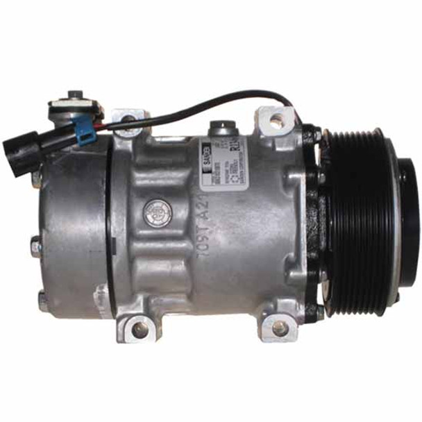 BESTfit Sanden 4398 AC Compressor With 123MM 8 Groove Clutch Replaces F69-6003-112 For Peterbilt 348, 382, 384, 389 BESTfit Sanden 4398 AC Compressor With 123MM 8 Groove Clutch Replaces F69-6003-112 For Peterbilt 348, 382, 384, 389