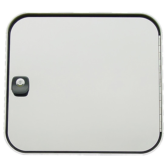 Stainless Steel Sleeper Storage Door Covers - Pair For Peterbilt Unibilt Sleeper