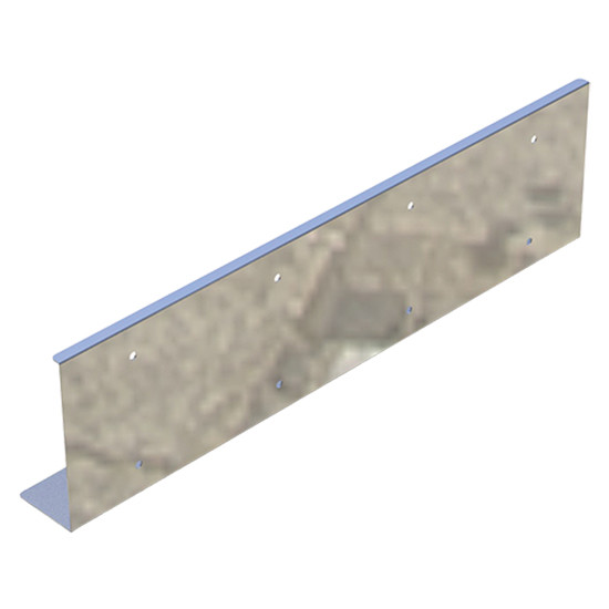 27.5 Inch SS License Plate Holder