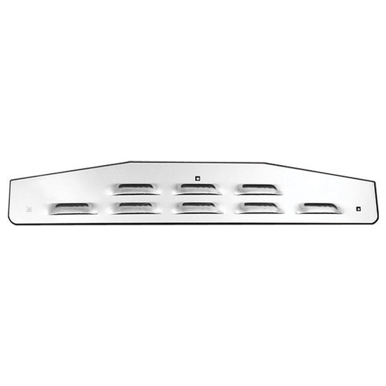 24 Inch Stainless Steel Louvered Mud Flap Weights