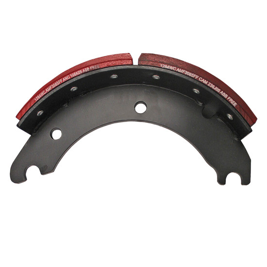 12.75 X 4 Inch Lined Brake Shoe Replaces A23222T2126