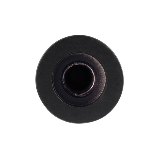 1/2 Inch-13 Thread On Chrome / Black Flame Gearshift Knob