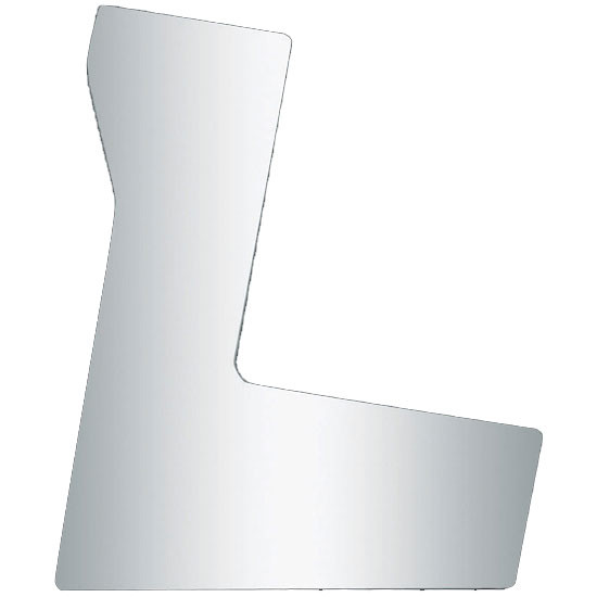 Stainless Steel Beverage Container Side Trim For Peterbilt