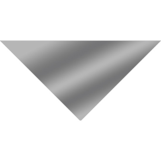 Stainless Steel Upper Left Kick Panel For Peterbilt